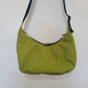 Baggu Medium Crescent Shoulder Crossbody Bag Green